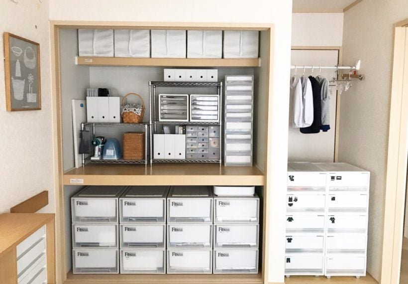 押し入れ」をフル活用する5人の収納テク。ものがたまらない工夫とはESSEonline エッセ オンライン