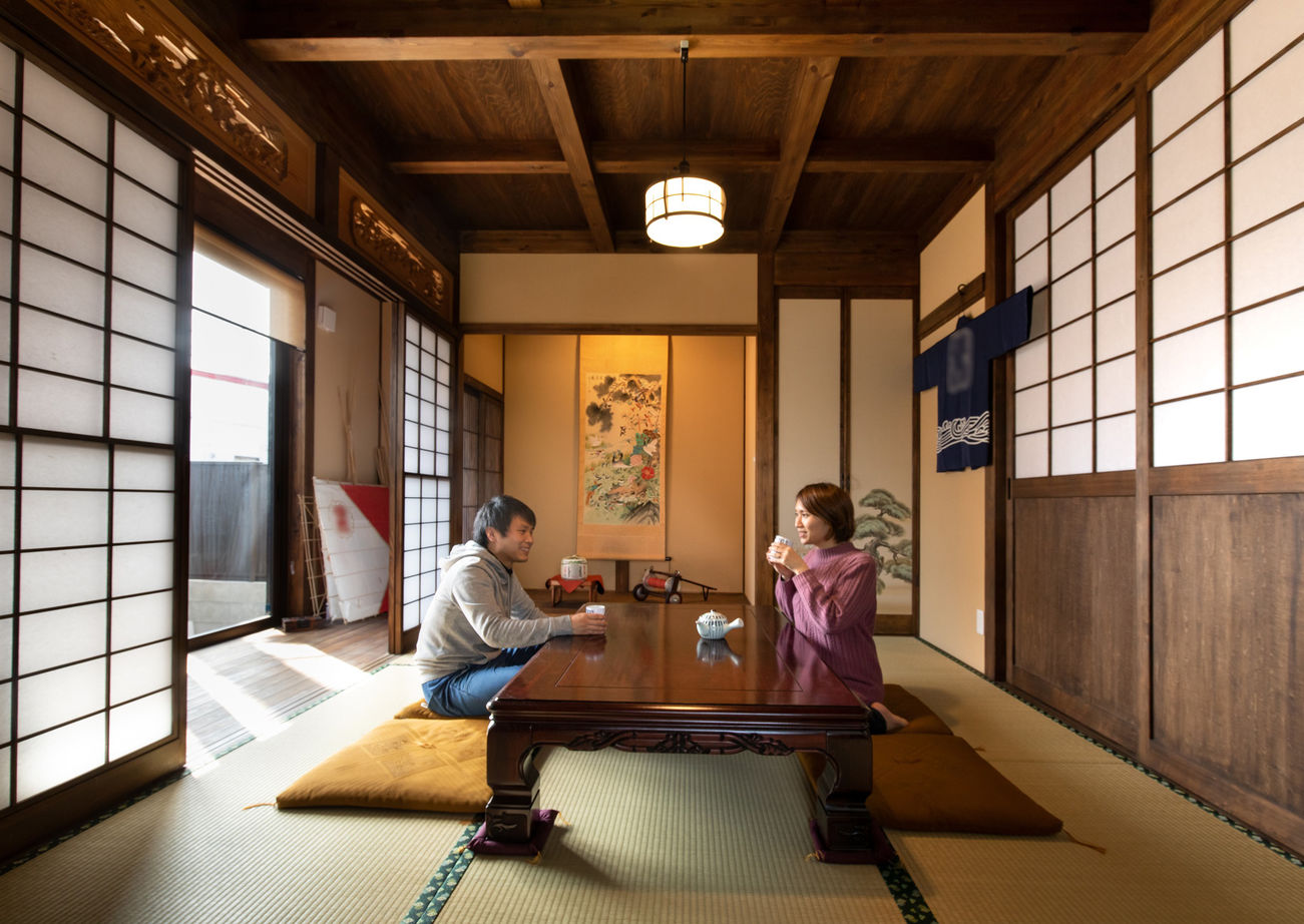 純和風住宅 長屋門もある真壁のモノトーンの家 古江東町I様邸 広島県 注文住宅 施工例 間取り広島市で平屋・木の家の注文住宅は工務店の佐々木順建設
