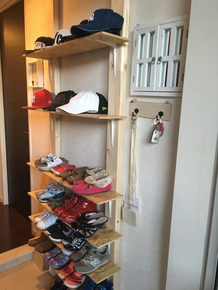 結構使える！カラーボックスを靴箱・下駄箱にアレンジする作り方 - DIYでリメイク！カラーボックスの活用法