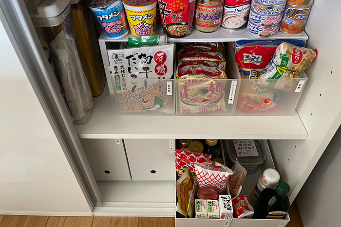 日用品・食品のストック収納～片付け上手はまず間取りから～オスカーホーム富山・石川・福井・新潟