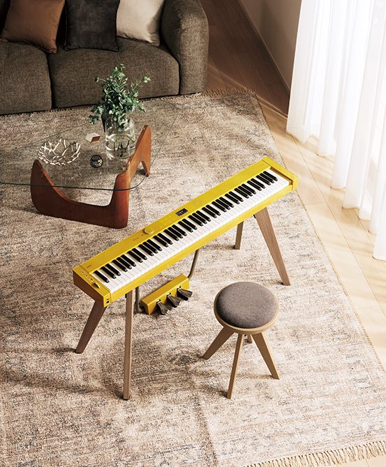 ピアノのあるLDKを広く使うなら、ダイニングソファを選ぶのが正解ESSEonline エッセ オンライン