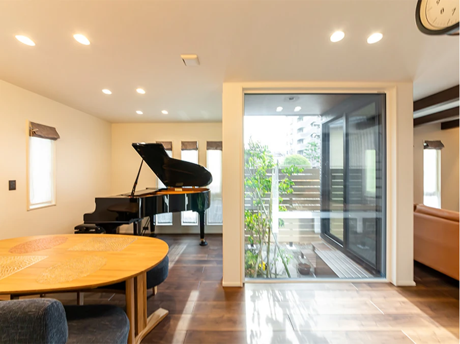 リビング 電子ピアノのおしゃれなアレンジ・飾り方のインテリア実例RoomClip ルームクリップ