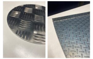 縞鋼鈑みぞぶた ＫＭ－１８溶融亜鉛メッキ 180ｍｍ : 収納庫 物置・エクステリアホームセンターコーナンの通販サイト