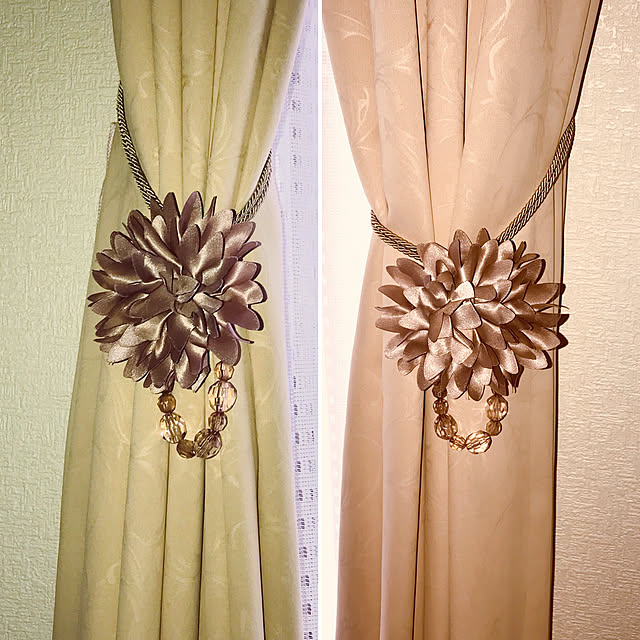 100均 よく質問されたこれ！カーテンタッセルを替えるだけで雰囲気がかわる！りこrico_home25が投稿したフォトブックLemon8