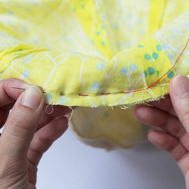 レッスンバッグ 返し口の方法 - ＊＊ ミシンノコツ ＊＊