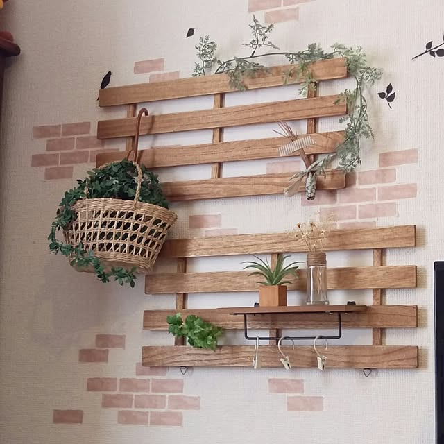 セリア すのこ棚の商品を使ったおしゃれなインテリア実例RoomClip ルームクリップ