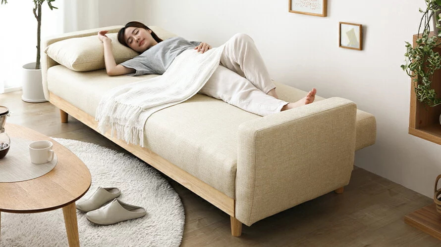 公式ストア ソファベッド リクライニングソファ ソファーベット 1Pソファ 1人掛け 折りたたみ 折り畳み 簡易ベッド 一人用 カウチソファザステラ2ミニ