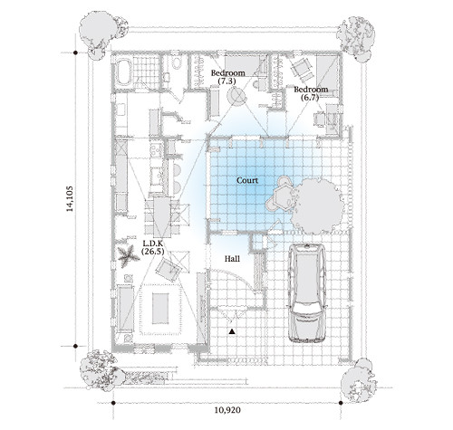 2LDK平屋におすすめの間取り3選！おしゃれな平屋の間取りづくりのポイントや注意点についても解説KONOHANA STYLE MAGAGINE
