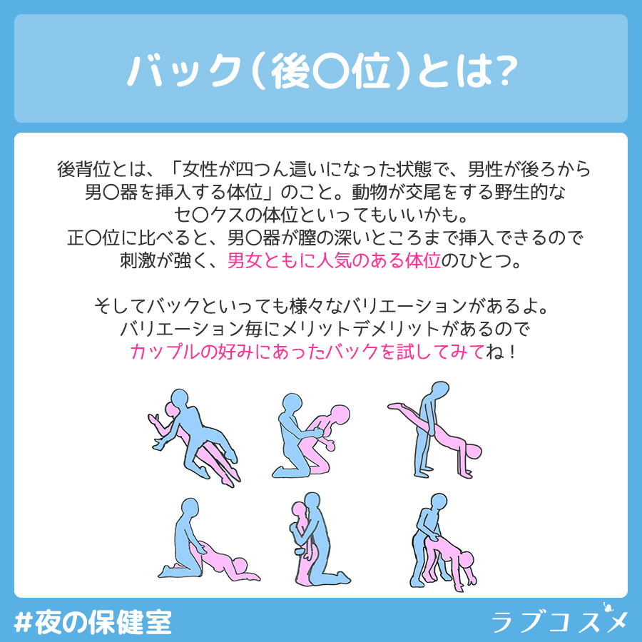 立ちバック(背面立位)とは？やり方やコツ - 夜の保健室