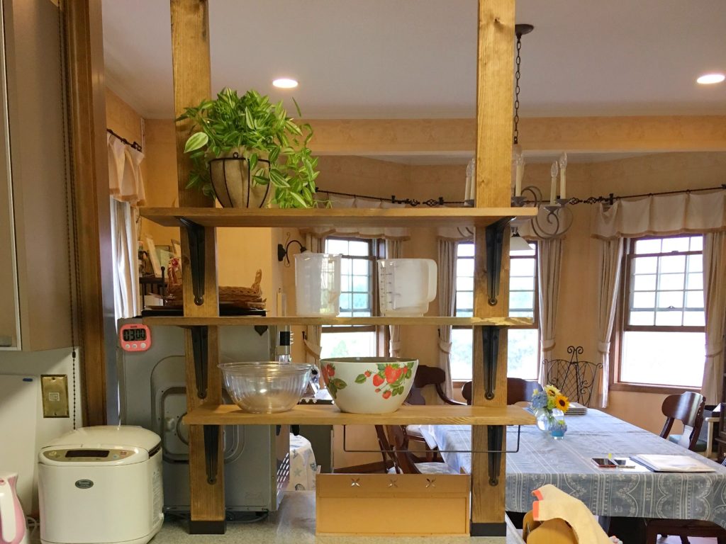 新居丸ごとDIY② ラブリコとすのこで簡単パーテーション 賃貸DIY