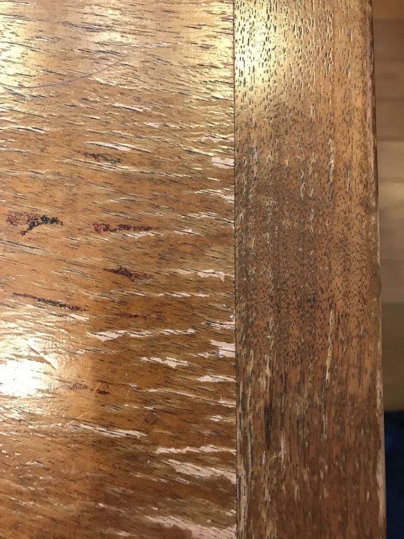 木のテーブルに傷や剥がれが出来てしまいました。自分で修理するにはどのよう- Yahoo!知恵袋