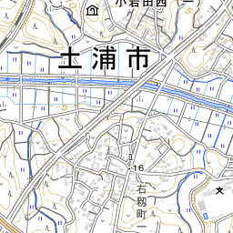 茨城県土浦市右籾町一区 (08203080001) | 国勢調査町丁・字等別境界データセット