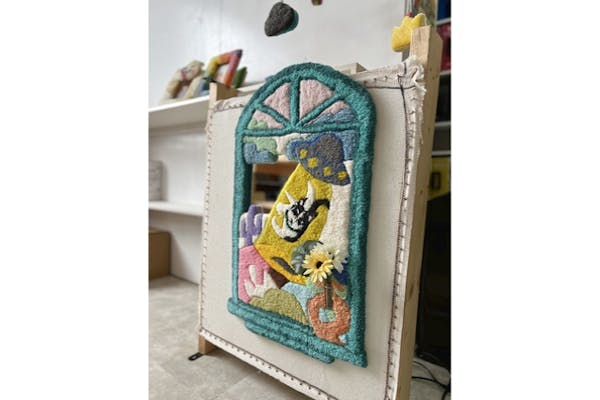 ラグマット作り 体験TikTok