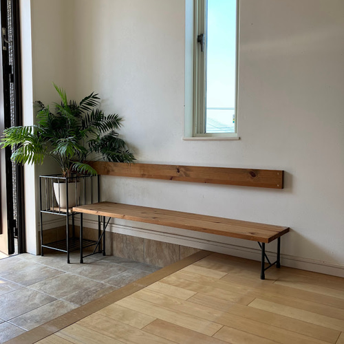 W120×D30×H40 段差用 玄関ベンチ オーダー可 アイアン ソファ・ベンチ steels 通販 14254139Creema クリーマ