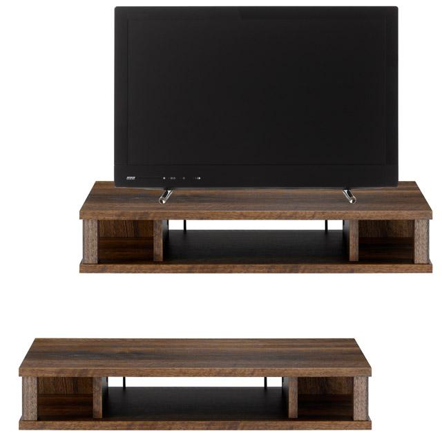 テレビ台を少しだけ「かさ上げ」するボード ちょい足しラック プラス 60 AS-60PL-DB : 泉州ストア - 通販 - Yahoo!ショッピング