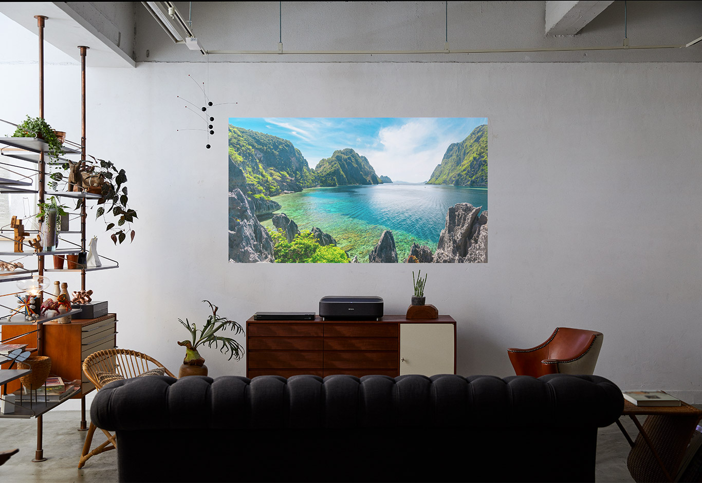 プロジェクター設置場所 邪魔にならないのは天井！賃貸でもDIYで安く解決！TAKAlog