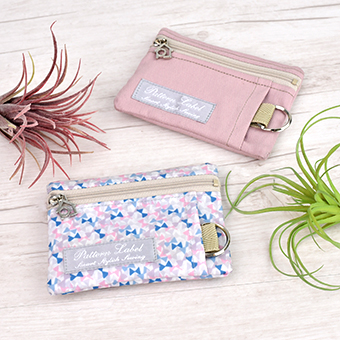 子供用「パッチワークのパスケース」の作り方ぬくもり