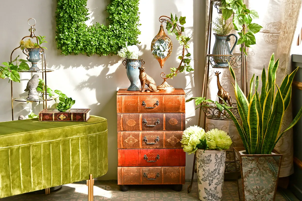 CRASH GATE的ボタニカルミックスコーデ！グリーンを取り入れて癒し空間を CRASH GATE mag 第10回LIXILLivingDeli リビングデリ インテリアをもっと自由に