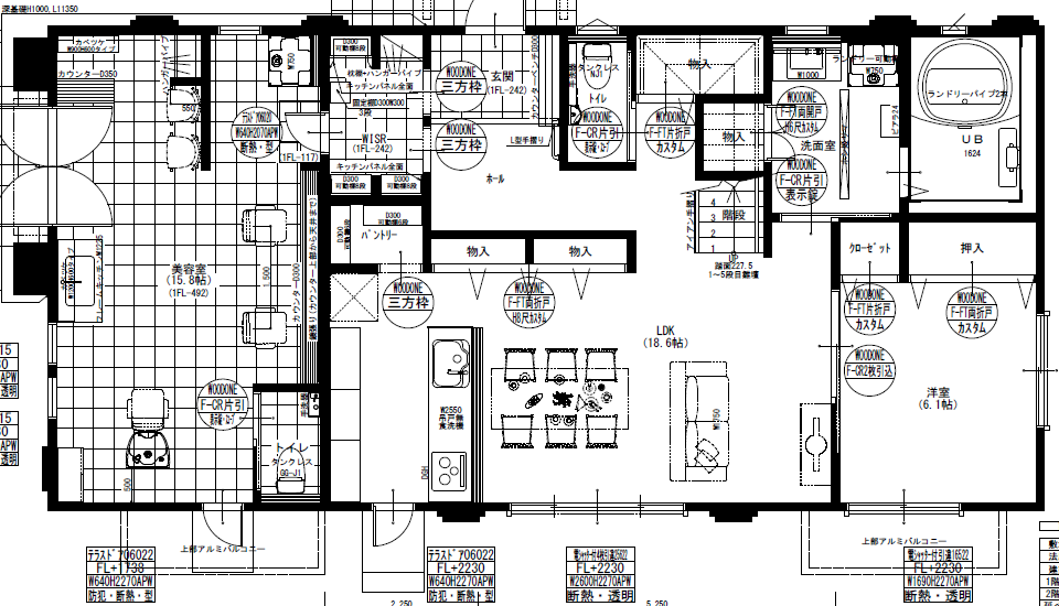 事務所、ガレージ付きの賃貸併用住宅あたりまえの間取り集500プラン！ミサワホーム
