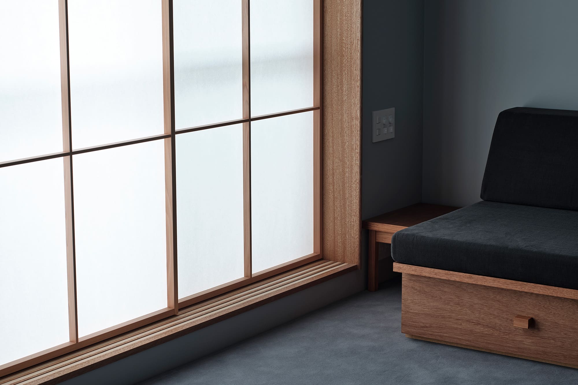 障子 掃き出し窓タイプ H1700〜1999DW-DR009-02-G164引き戸建具toolbox