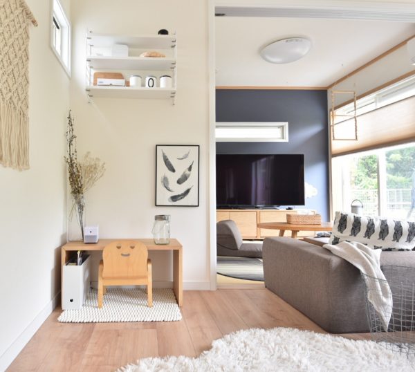 キッズスペース 縦長リビングのおしゃれなインテリアコーディネート・レイアウトの実例RoomClip ルームクリップ