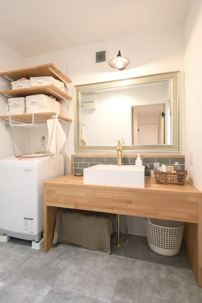 造作洗面台の費用相場、コストダウンしつつ安くておしゃれにする方法を解説│首都圏の施工事例とともに紹介 -「優美」な暮らしを叶える注文住宅・設計事務所ならスムトコ