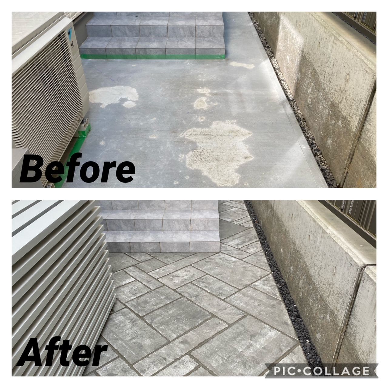 おしゃれな土間コンといえばスタンプコンクリート！デザインガーデン埼玉県伊奈町