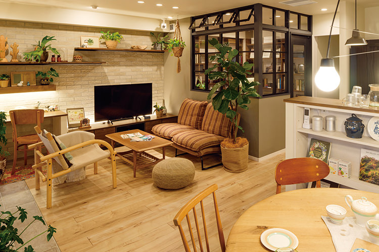 室内窓 独立型キッチンのインテリア実例RoomClip ルームクリップ