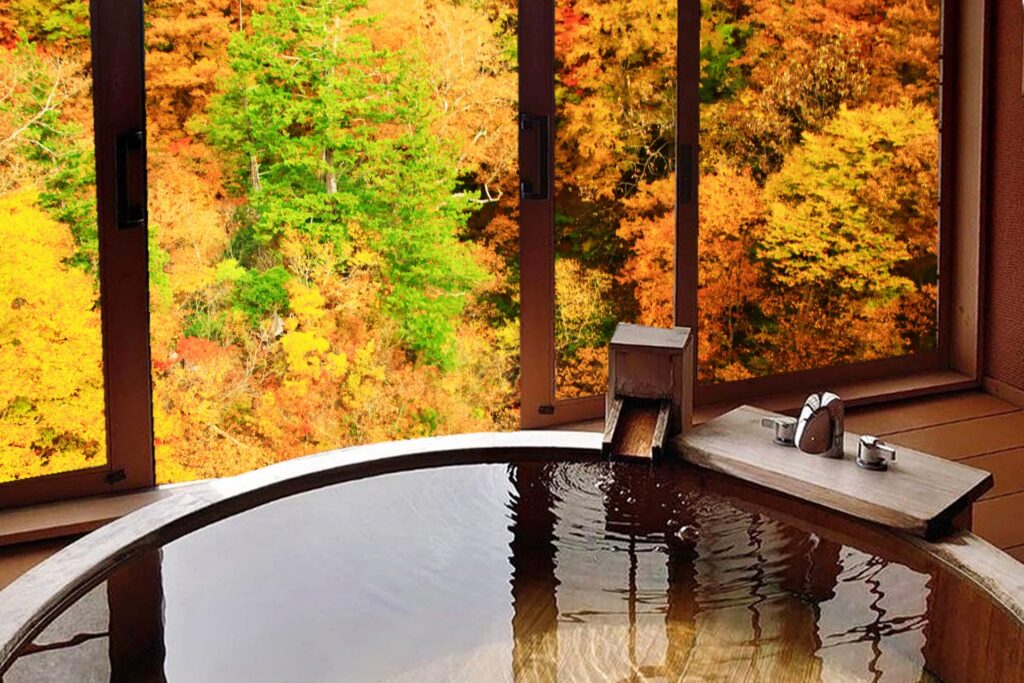 貸切温泉露天風呂 of くつろぎの宿 華