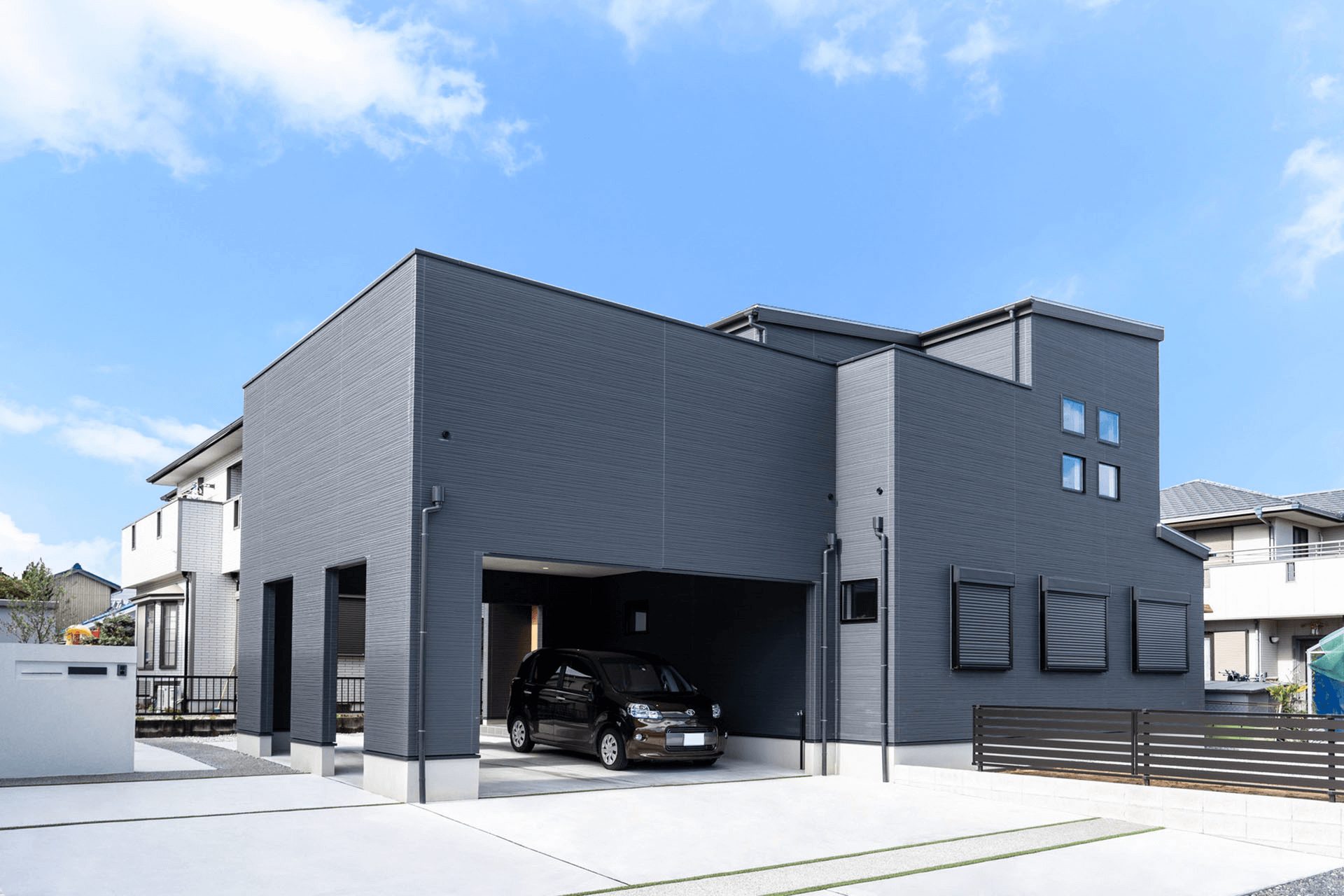 おしゃれな外観の家を作るポイントは？ 写真で分かる注文住宅のアイデア重量木骨の家