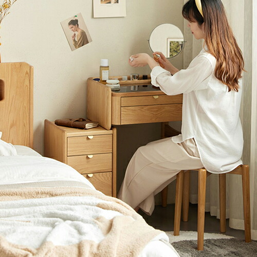 GiftGo 狭いドレッサー 縦型 スリム ドレッサー チェスト 狭いスペース用 すき間 クローゼット 寝室 バスルーム 小さなファ ドレッサーコンパクト 小型 省スペース すき間 隙間 キャスター付き 鏡 ミラー 棚 収納 ラック 可動棚 折りたたみ 折り畳み デスク コスメワゴン