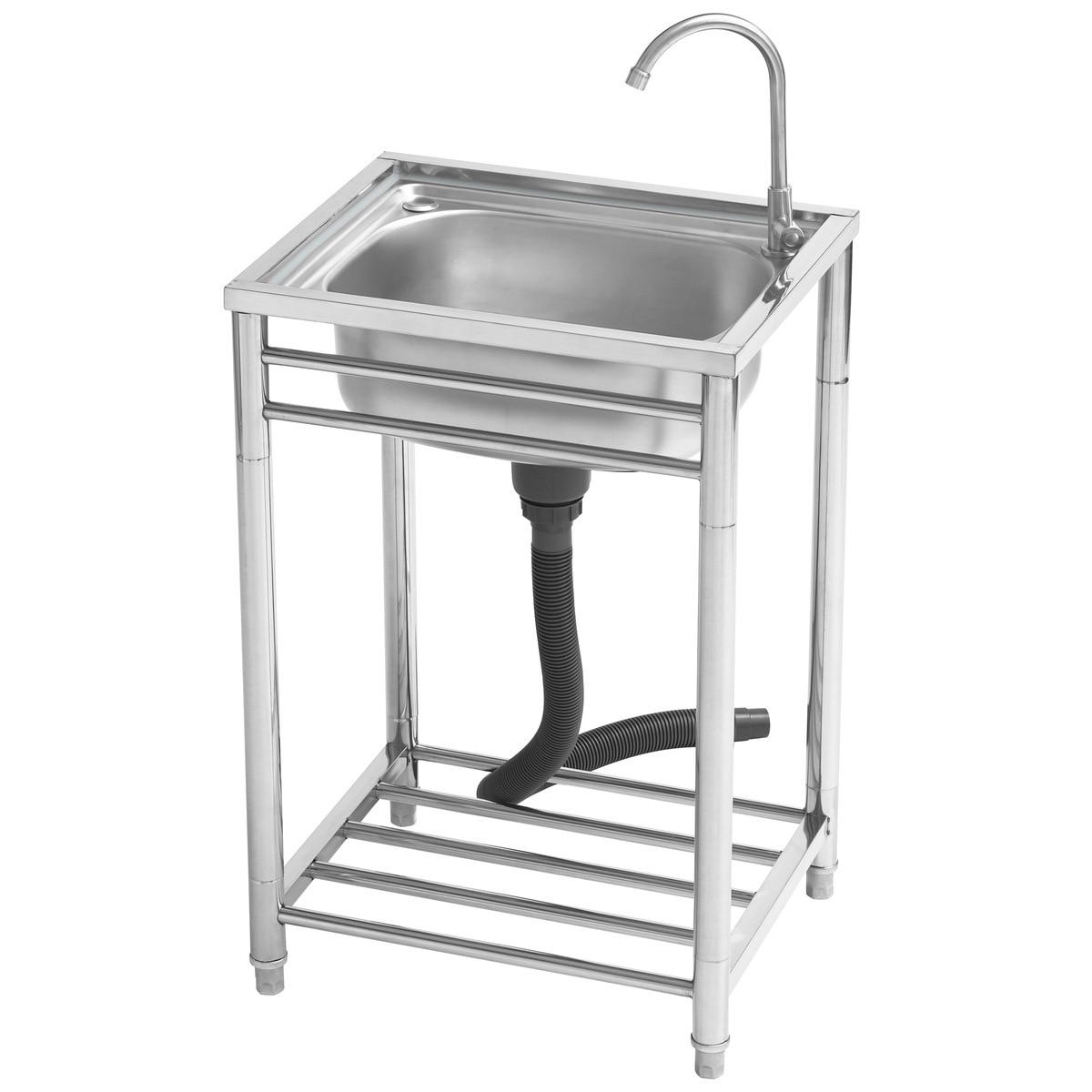 流し台 屋外 ステンレス 水栓付 蛇口付き シンク アウトドア 幅広 水栓付き キッチン 屋外用 ステンレス流し台 ステンレスキッチン キャンステンレス流し台 簡易流し台 屋外用 幅100cm シンク 水栓付き ガーデン流し台 蛇口付き アウトドアキッチン 収納台付き DIY 簡易