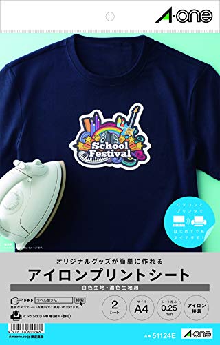 クイックアート 洗濯につよいアイロン転写シート