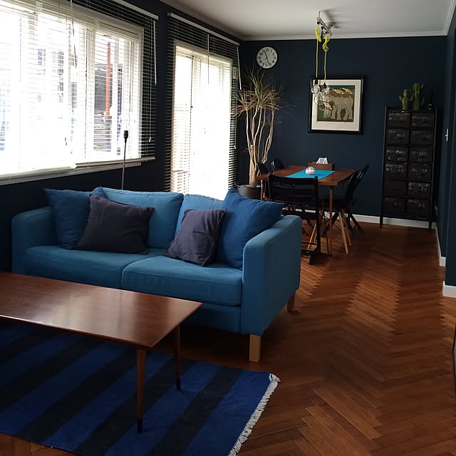 Amazonカスタムサイズのモダンな家の装飾幾何学模様ネイビーブルーの壁紙寝室用リビングルームの背景の壁 3D 写真壁画紙壁紙