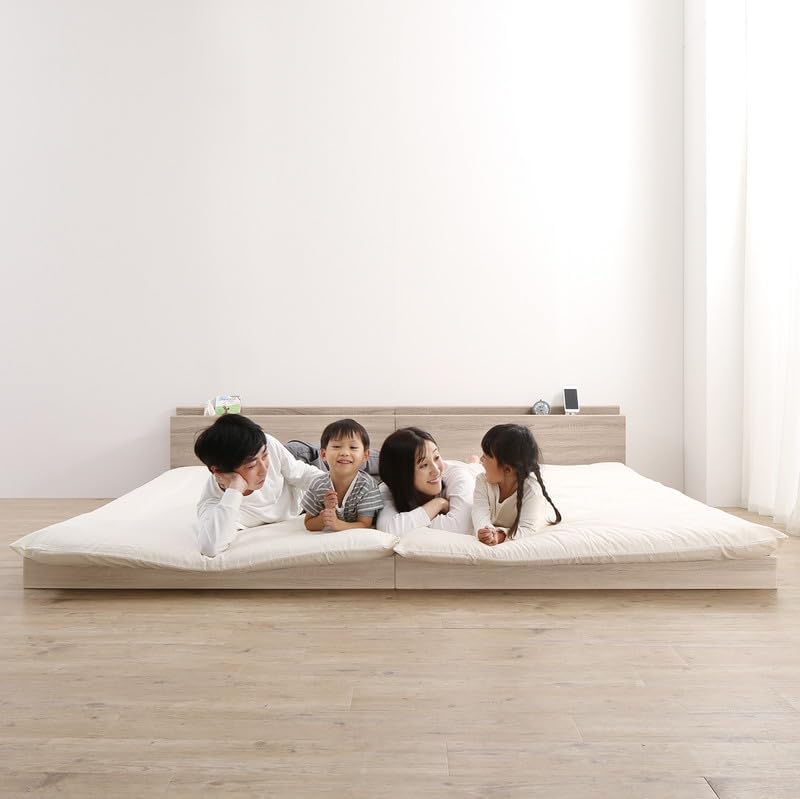 種類5:シングル ショート丈 シナモングレージュ ベッド すのこベッド すのこ シングルベッド セミシングルベッド