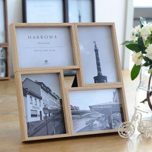 フォトフレーム ニトリ Ｌ判 写真立て HARROW4 ウォールナット 木製Buyee日本代购服务于Mercari购物