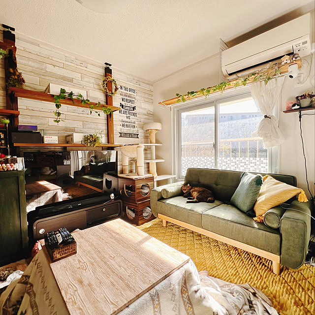 団地のLDKを3万円でおしゃれに ～家具移動!と手作りの食器棚～①安東英子の素敵な暮らしの扉