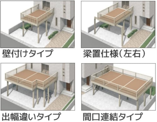 掘り込みガレージからカーポートバルコニーへ 外構リフォーム工事カーポート＆ガレージ専門店プラス