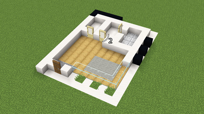 サバイバル序盤で作れるオシャレな家くみちょ