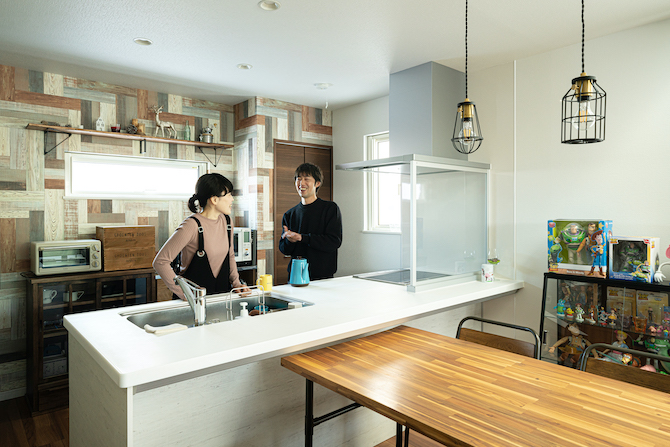 アイランドキッチンが主役！ツンととんがる小さな戸建て東京都杉並区 売買 40㎡ - 物件ファン