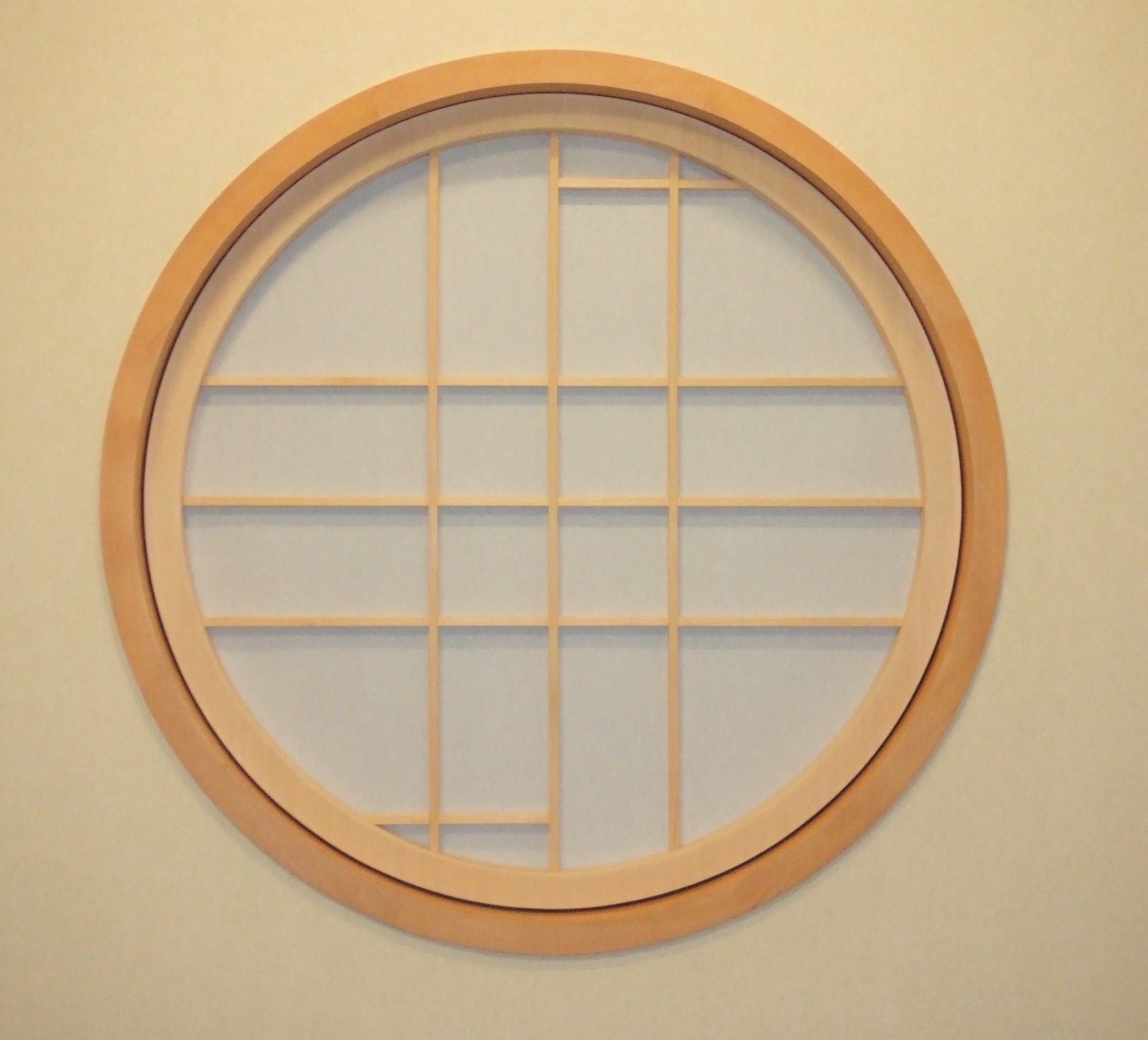 和室のステンドグラス 丸窓作家ブログ 小林一夫