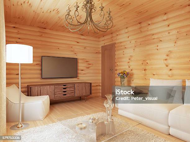 リビング ログハウスのレイアウト・おしゃれなインテリアコーディネートの実例RoomClip ルームクリップ