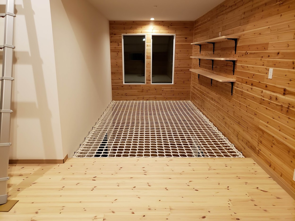 落下防止ネット・アスレチックネットあすなろ建築工房 現場ブログ