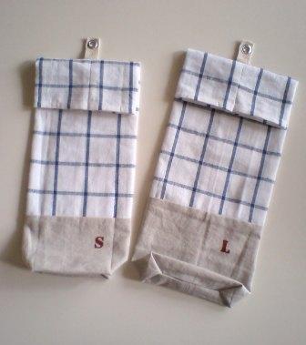 DIY 買い物袋ストッカ