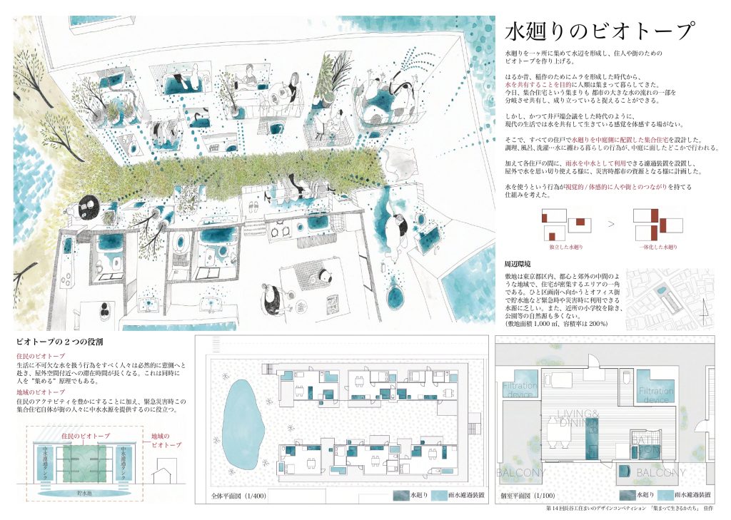 水を湛える都会のオアシス│143シンプルモダンギャラリー邸別高級注文住宅専門の建築設計事務所アーネストアーキテクツ