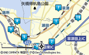 瀬田駅（滋賀県大津市）周辺の定食・食堂一覧｜マピオン電話帳