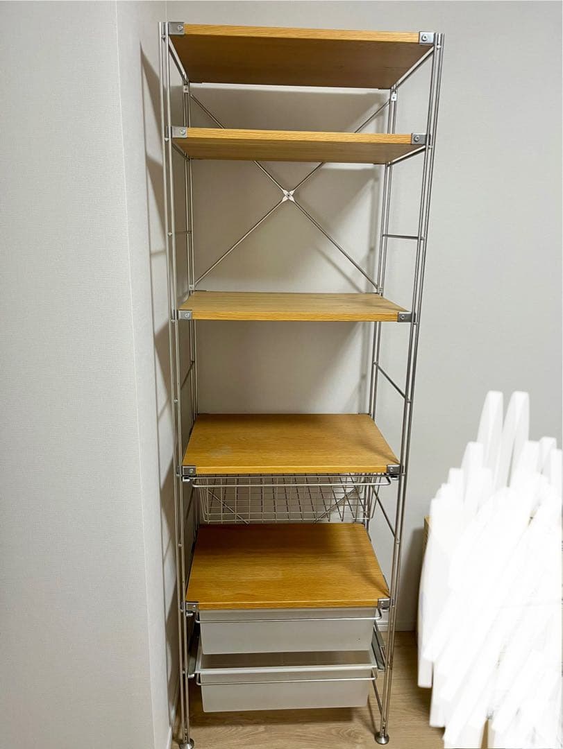 無印良品 食器棚 付属ワゴン Amazon.co.jp: 無印良品 スチールパイプ ワゴンラック 3