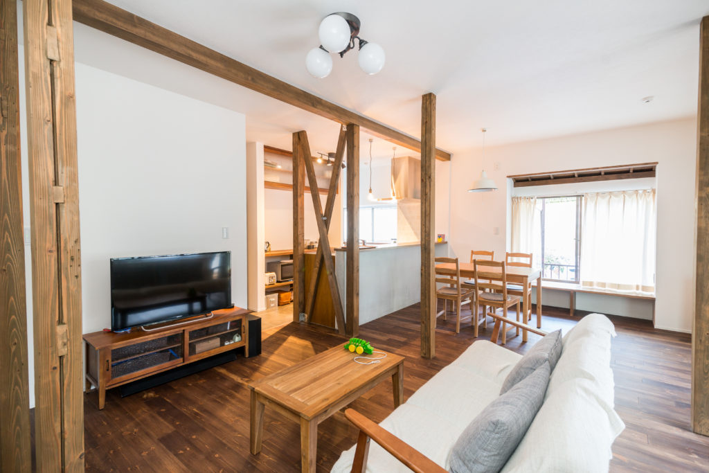 和室・築古物件を活かした部屋作り。おしゃれなインテリア実例 ナチュラル, カフェ風etc.Sheage シェアージュ