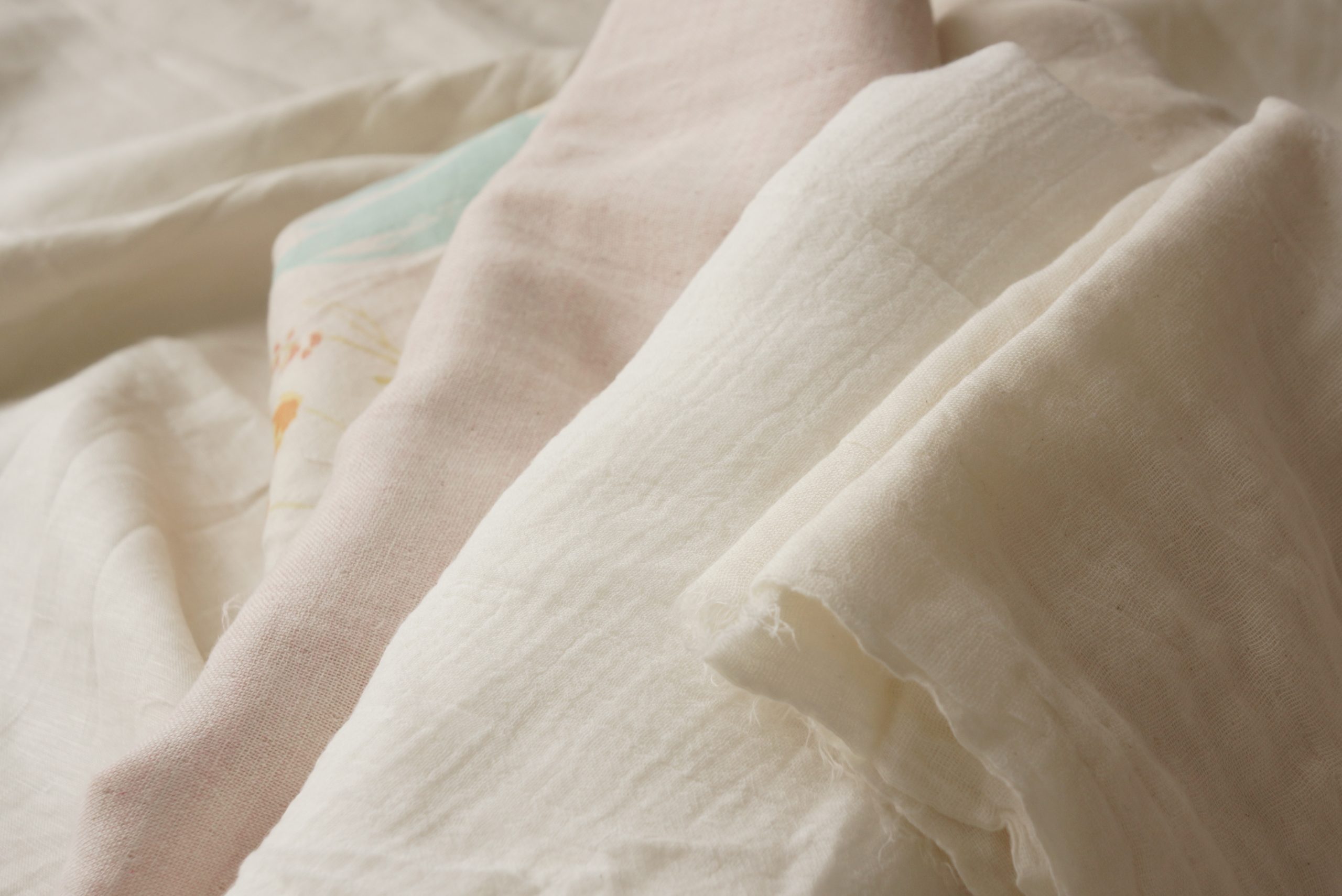 ダブルガーゼの端処理Atelier GiGi のソーイング・ノート