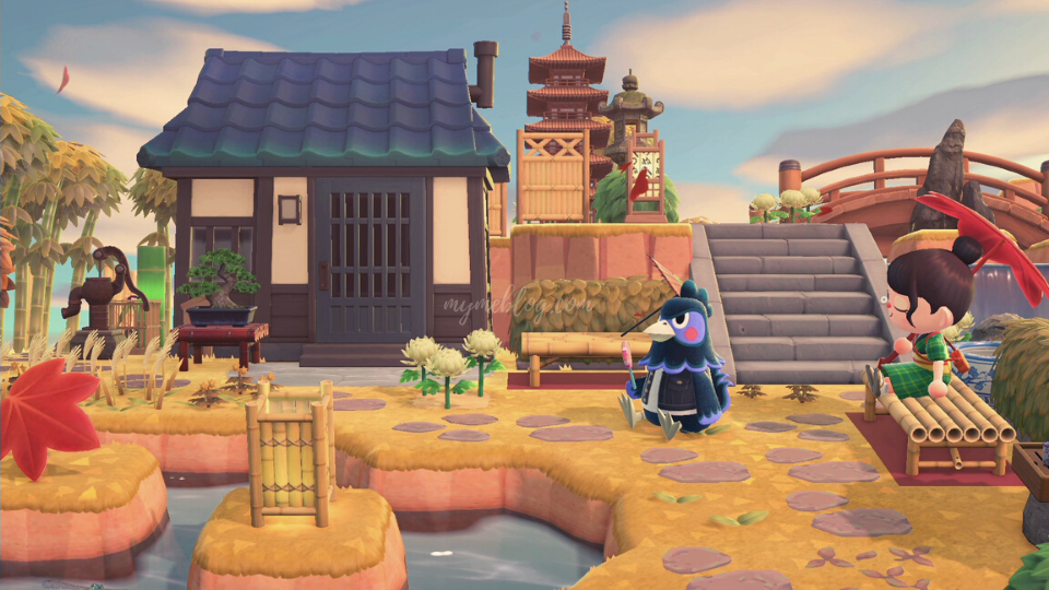 あつ森 和風の島を作ってみました☺︎